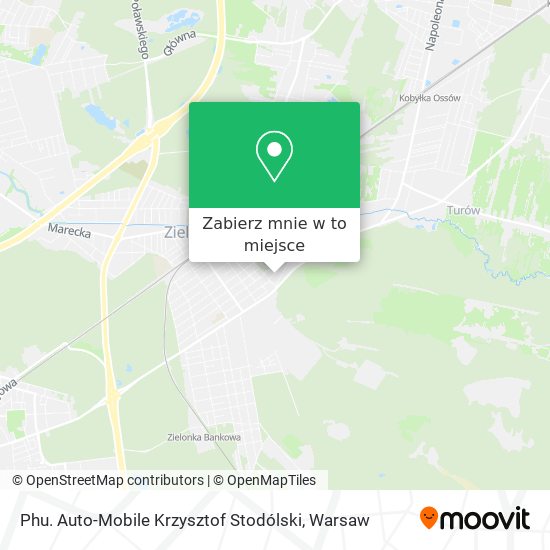 Mapa Phu. Auto-Mobile Krzysztof Stodólski