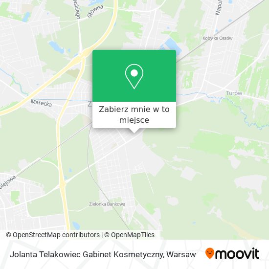 Mapa Jolanta Telakowiec Gabinet Kosmetyczny