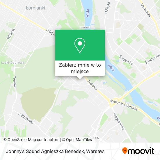 Mapa Johnny's Sound Agnieszka Benedek