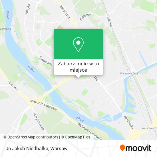 Mapa Jn Jakub Niedbałka