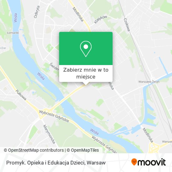 Mapa Promyk. Opieka i Edukacja Dzieci