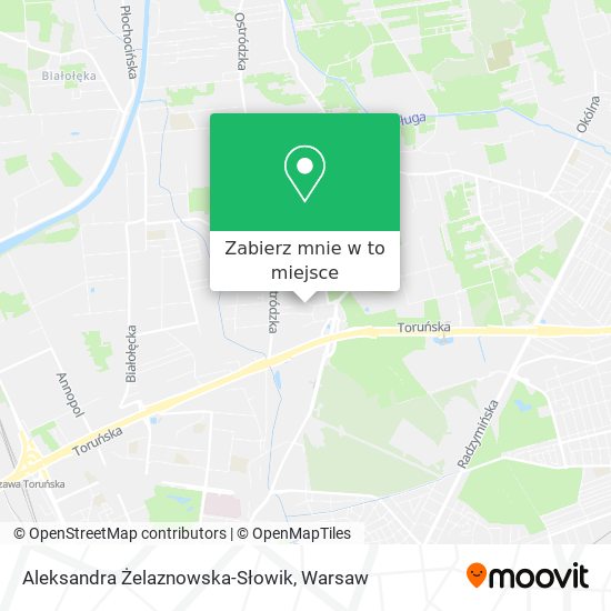 Mapa Aleksandra Żelaznowska-Słowik