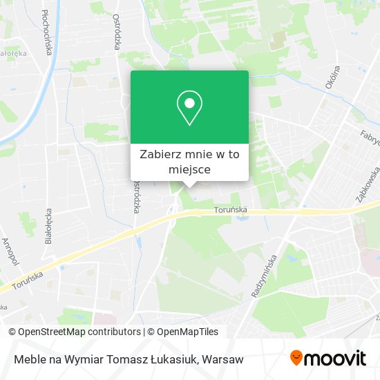 Mapa Meble na Wymiar Tomasz Łukasiuk