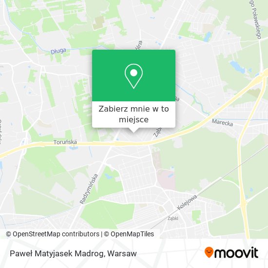 Mapa Paweł Matyjasek Madrog