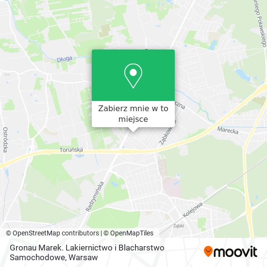 Mapa Gronau Marek. Lakiernictwo i Blacharstwo Samochodowe