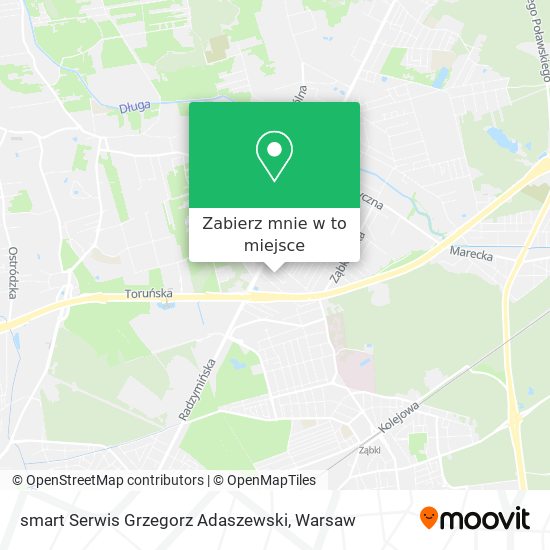 Mapa smart Serwis Grzegorz Adaszewski