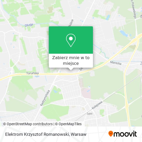 Mapa Elektrom Krzysztof Romanowski