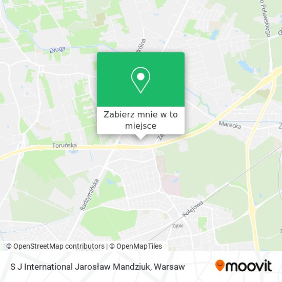 Mapa S J International Jarosław Mandziuk