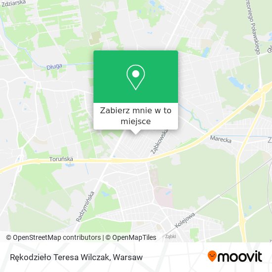 Mapa Rękodzieło Teresa Wilczak