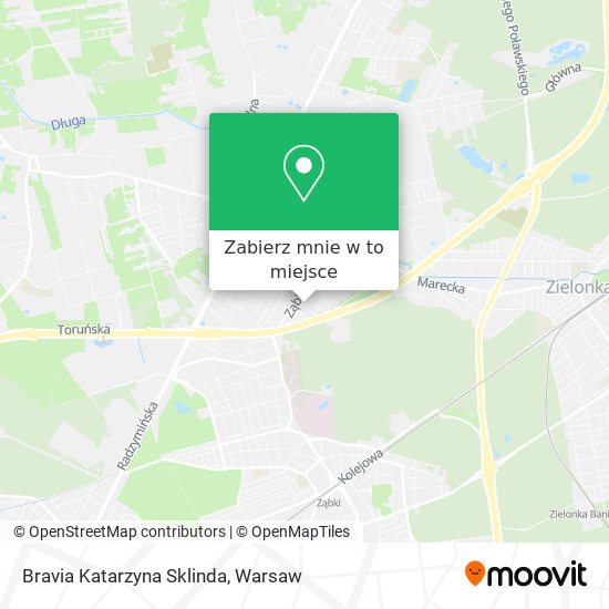 Mapa Bravia Katarzyna Sklinda