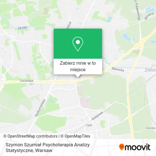Mapa Szymon Szumiał Psychoterapia Analizy Statystyczne
