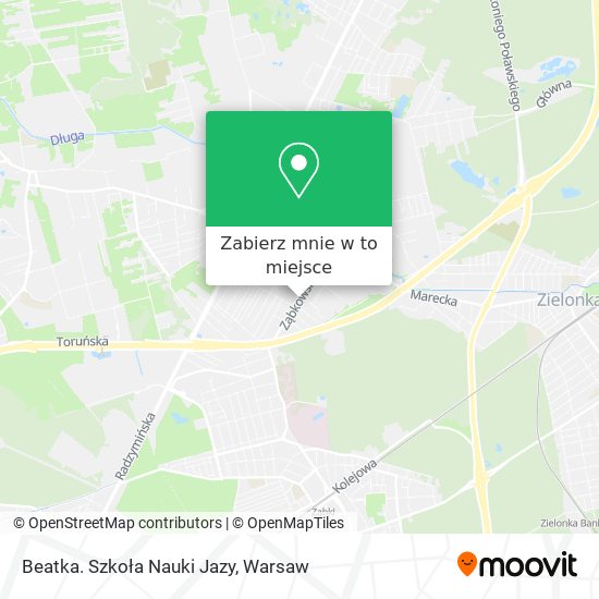 Mapa Beatka. Szkoła Nauki Jazy