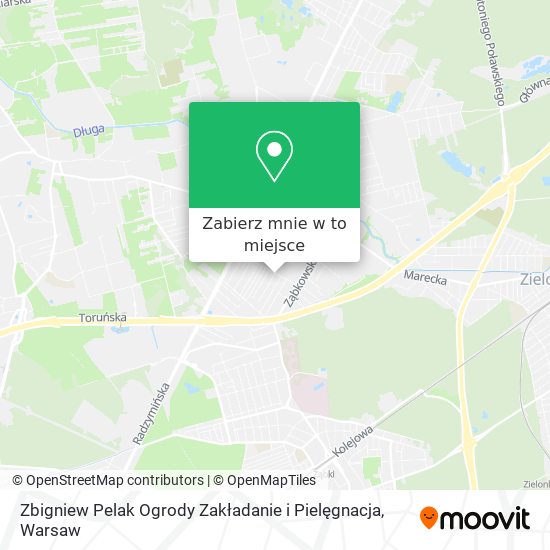 Mapa Zbigniew Pelak Ogrody Zakładanie i Pielęgnacja