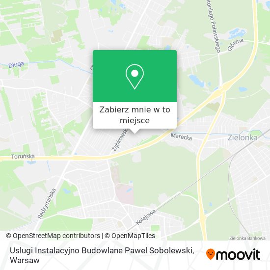 Mapa Uslugi Instalacyjno Budowlane Pawel Sobolewski