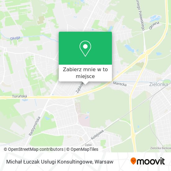 Mapa Michał Łuczak Usługi Konsultingowe