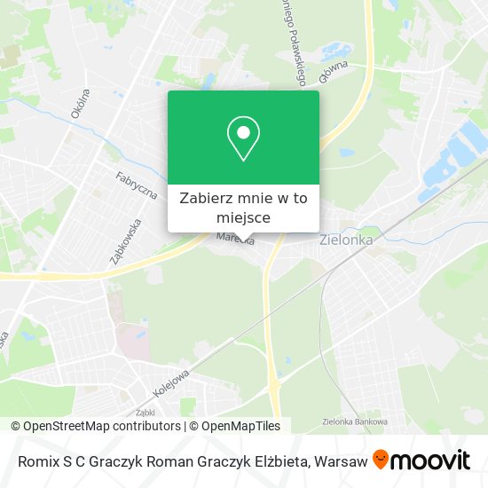 Mapa Romix S C Graczyk Roman Graczyk Elżbieta