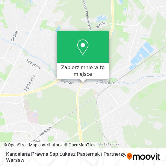 Mapa Kancelaria Prawna Ssp Łukasz Pasternak i Partnerzy