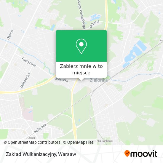 Mapa Zakład Wulkanizacyjny