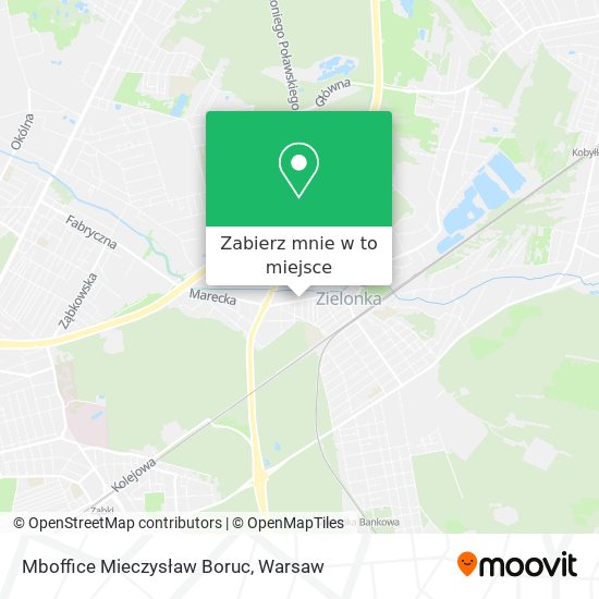 Mapa Mboffice Mieczysław Boruc