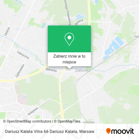 Mapa Dariusz Kalata Vitra 66 Dariusz Kalata