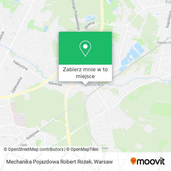 Mapa Mechanika Pojazdowa Robert Rożek