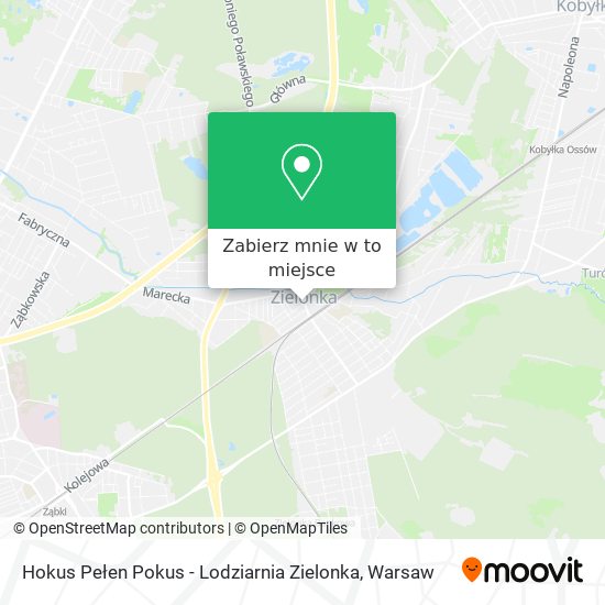 Mapa Hokus Pełen Pokus - Lodziarnia Zielonka