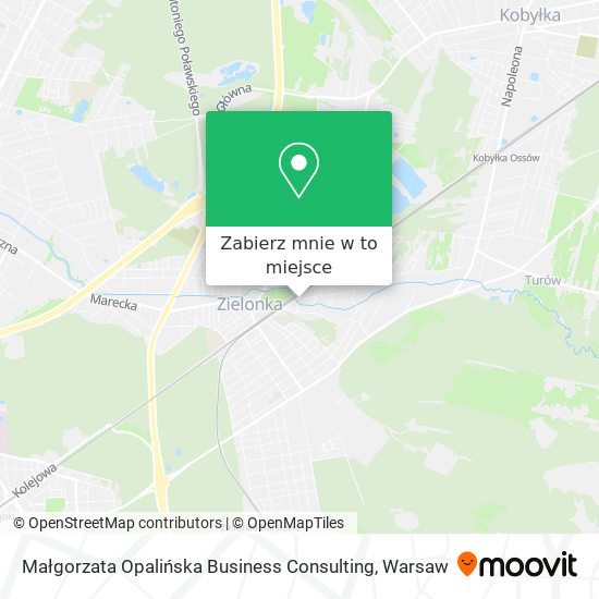 Mapa Małgorzata Opalińska Business Consulting