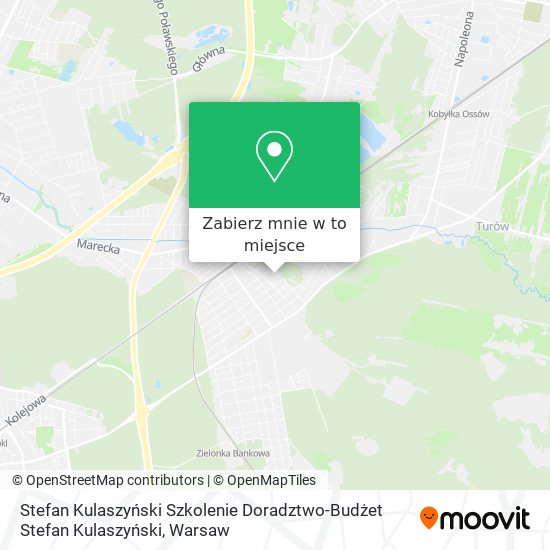 Mapa Stefan Kulaszyński Szkolenie Doradztwo-Budżet Stefan Kulaszyński