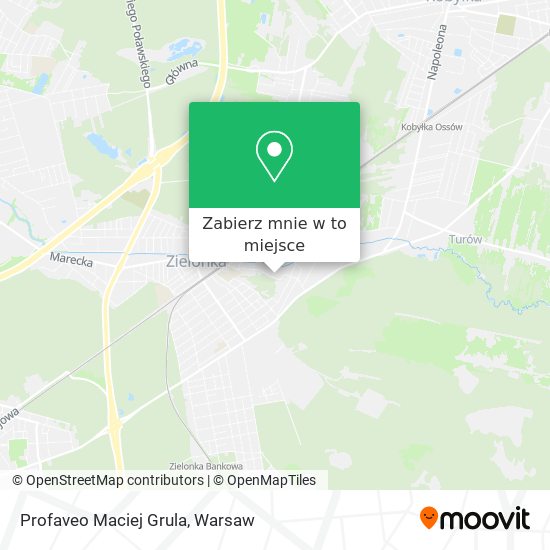 Mapa Profaveo Maciej Grula