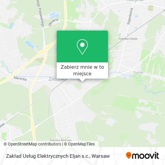 Mapa Zakład Usług Elektrycznych Eljan s.c.