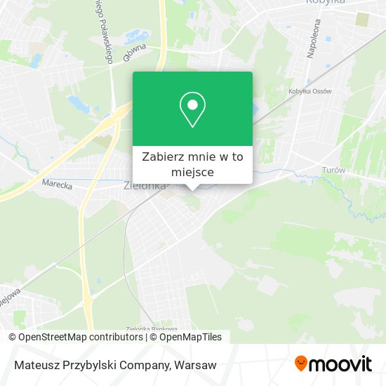 Mapa Mateusz Przybylski Company