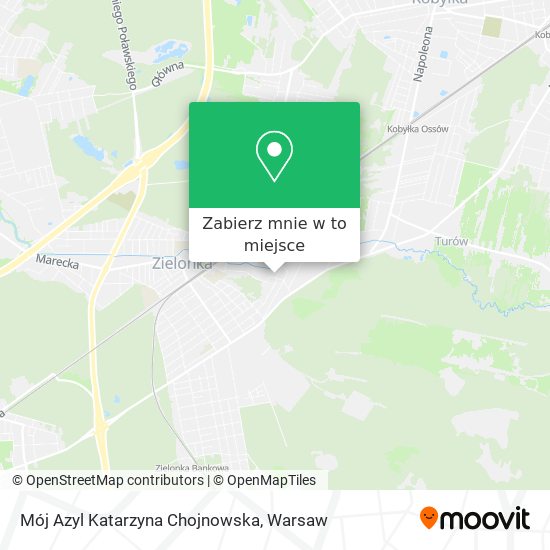 Mapa Mój Azyl Katarzyna Chojnowska