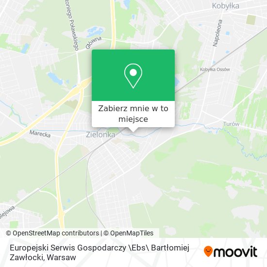 Mapa Europejski Serwis Gospodarczy \Ebs\ Bartłomiej Zawłocki