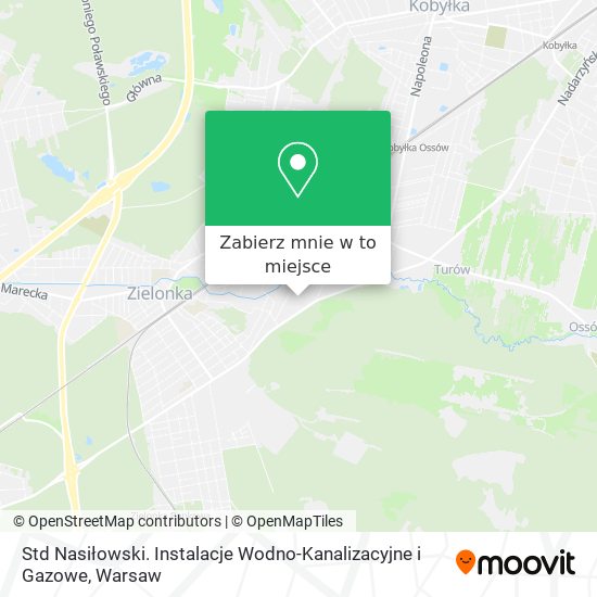 Mapa Std Nasiłowski. Instalacje Wodno-Kanalizacyjne i Gazowe