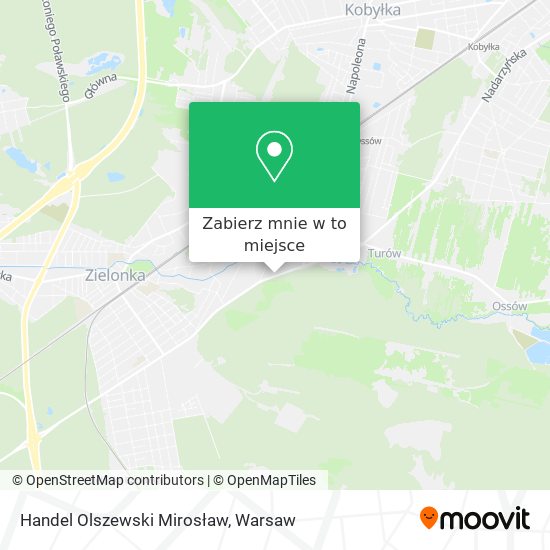 Mapa Handel Olszewski Mirosław