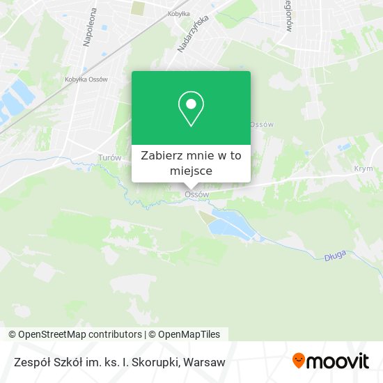 Mapa Zespół Szkół im. ks. I. Skorupki