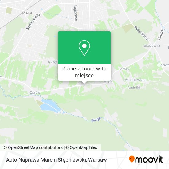 Mapa Auto Naprawa Marcin Stępniewski