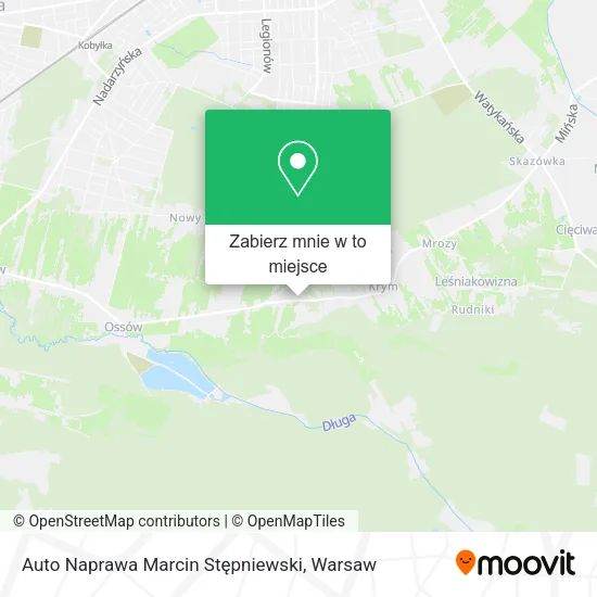Mapa Auto Naprawa Marcin Stępniewski