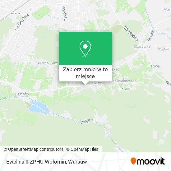 Mapa Ewelina II ZPHU Wołomin