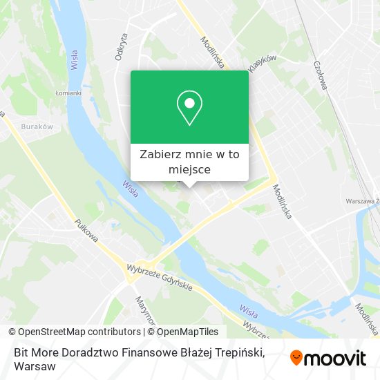 Mapa Bit More Doradztwo Finansowe Błażej Trepiński