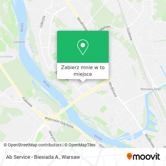 Mapa Ab Service - Biesiada A.