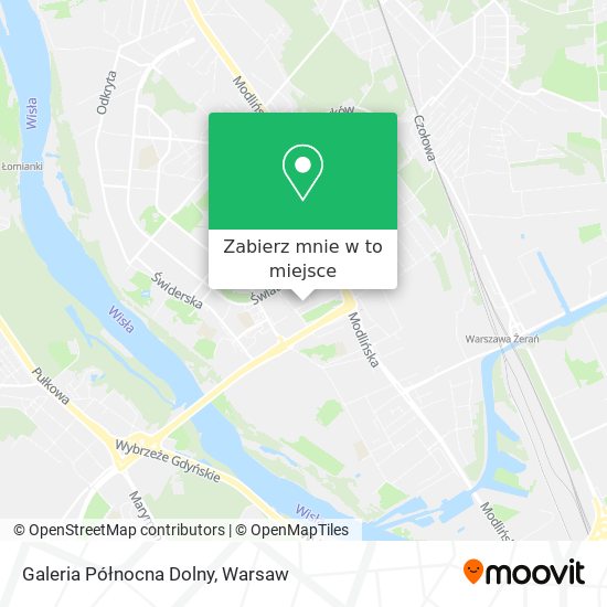 Mapa Galeria Północna Dolny