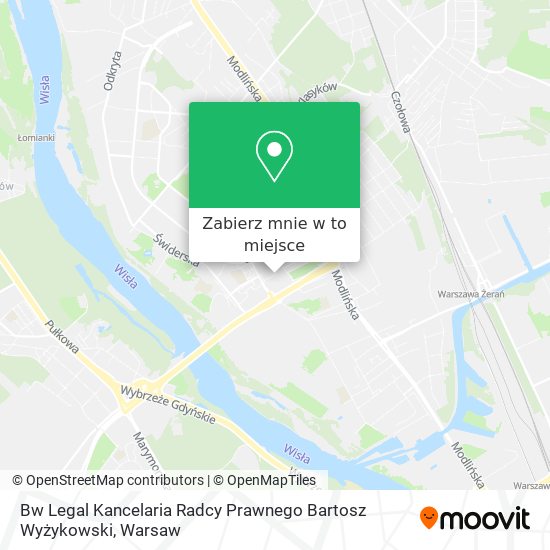 Mapa Bw Legal Kancelaria Radcy Prawnego Bartosz Wyżykowski