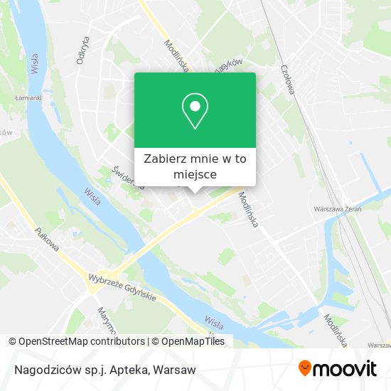 Mapa Nagodziców sp.j. Apteka