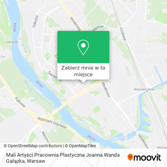 Mapa Mali Artyści Pracownia Plastyczna Joanna Wanda Gałązka