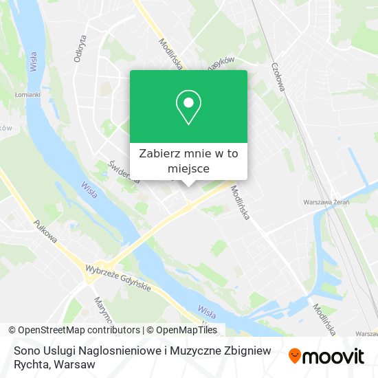 Mapa Sono Uslugi Naglosnieniowe i Muzyczne Zbigniew Rychta