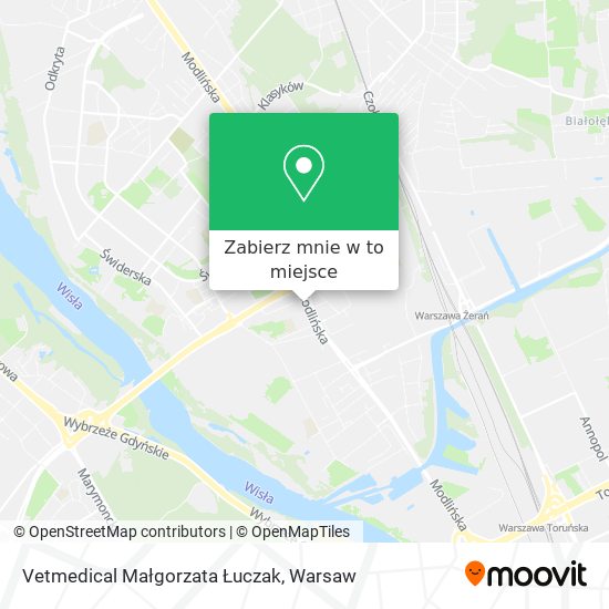 Mapa Vetmedical Małgorzata Łuczak