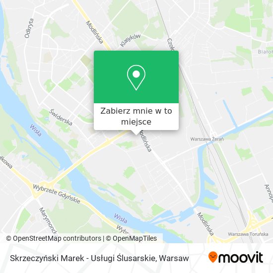 Mapa Skrzeczyński Marek - Usługi Ślusarskie