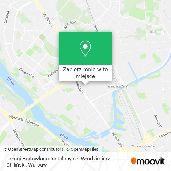 Mapa Usługi Budowlano-Instalacyjne. Włodzimierz Chiliński