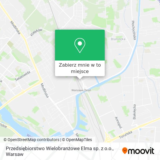 Mapa Przedsiębiorstwo Wielobranżowe Elma sp. z o.o.